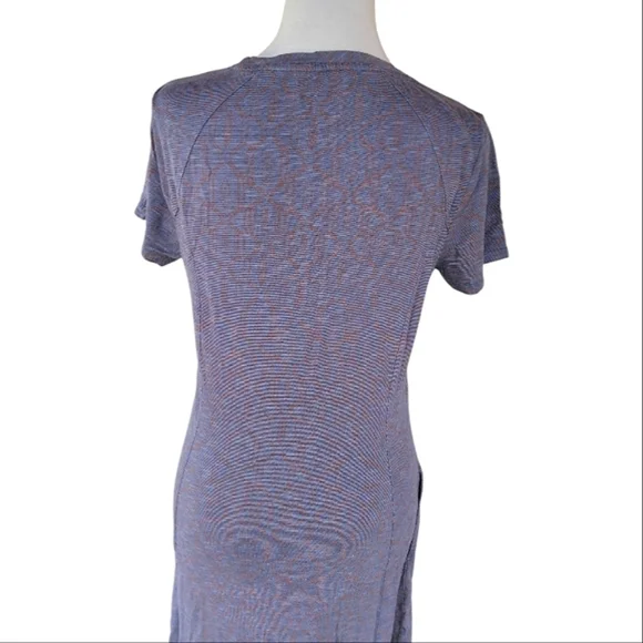 Toad & Co Geometric Print Heathered Organic Cotton Tencel Blend Pockets Small - Picture 6 of 8